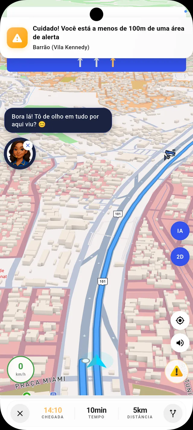Proximity alert